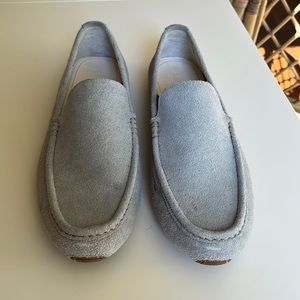 Cole Haan Blue/Gray suede loafers